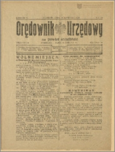 Orędownik Urzędowy na Powiat Strzeliński 1929 Nr 22