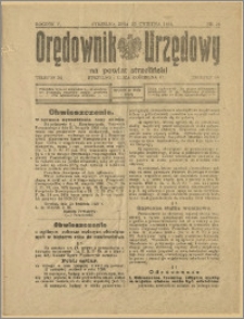 Orędownik Urzędowy na Powiat Strzeliński 1929 Nr 24