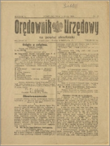 Orędownik Urzędowy na Powiat Strzeliński 1929 Nr 27