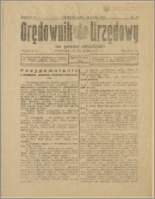 Orędownik Urzędowy na Powiat Strzeliński 1929 Nr 28