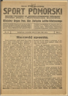 Sport Pomorski 1925 Nr 16