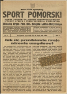 Sport Pomorski 1925 Nr 17