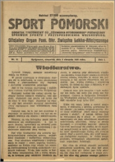 Sport Pomorski 1925 Nr 18