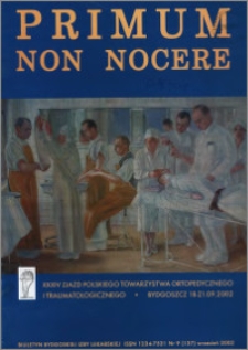 Primum Non Nocere 2002 nr 9