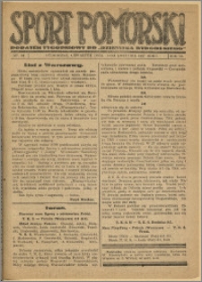 Sport Pomorski 1927 Nr 14