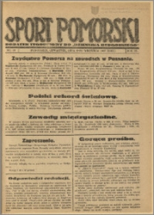 Sport Pomorski 1927 Nr 36