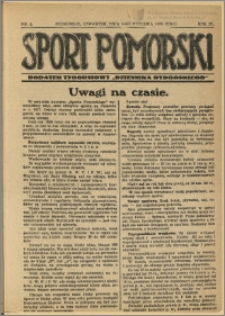 Sport Pomorski 1928 Nr 1