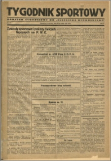 Tygodnik Sportowy 1929 Nr 21