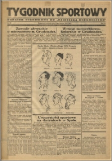 Tygodnik Sportowy 1930 Nr 33