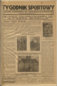 Tygodnik Sportowy 1930 Nr 40