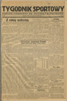 Tygodnik Sportowy 1930 Nr 49