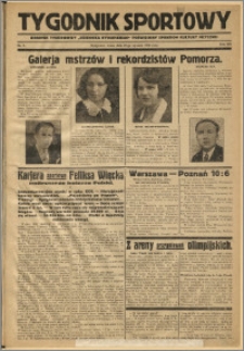 Tygodnik Sportowy 1932 Nr 3
