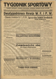 Tygodnik Sportowy 1932 Nr 22