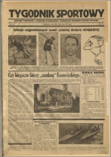 Tygodnik Sportowy 1932 Nr 29