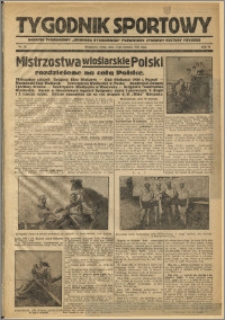 Tygodnik Sportowy 1932 Nr 33