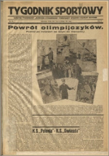 Tygodnik Sportowy 1932 Nr 37