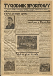 Tygodnik Sportowy 1932 Nr 38