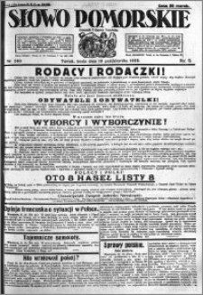 Słowo Pomorskie 1922.10.18 R.2 nr 240