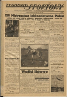 Tygodnik Sportowy 1933 Nr 28