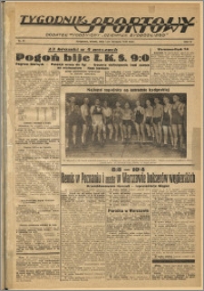 Tygodnik Sportowy 1933 Nr 46
