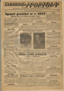 Tygodnik Sportowy 1934 Nr 1