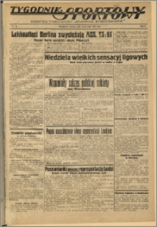 Tygodnik Sportowy 1934 Nr 20