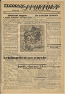 Tygodnik Sportowy 1934 Nr 26