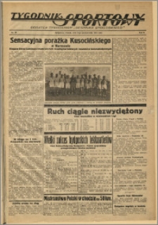 Tygodnik Sportowy 1934 Nr 40