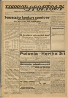 Tygodnik Sportowy 1934 Nr 43