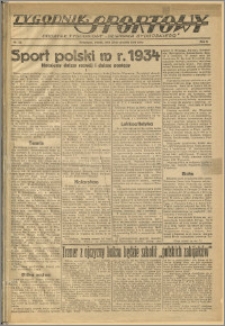 Tygodnik Sportowy 1934 Nr 52