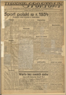 Tygodnik Sportowy 1935 Nr 1