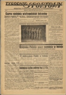Tygodnik Sportowy 1935 Nr 3
