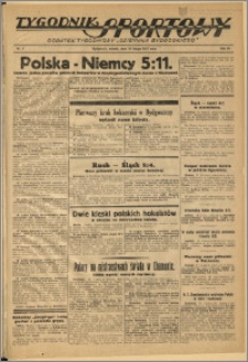 Tygodnik Sportowy 1937 Nr 7