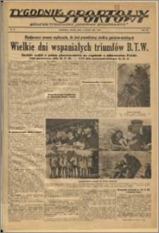 Tygodnik Sportowy 1937 Nr 31