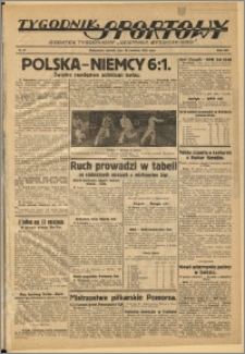 Tygodnik Sportowy 1938 Nr 17