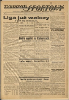 Tygodnik Sportowy 1938 Nr 34