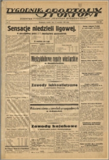 Tygodnik Sportowy 1938 Nr 37