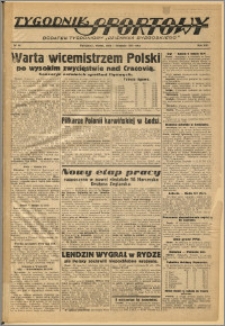 Tygodnik Sportowy 1938 Nr 44