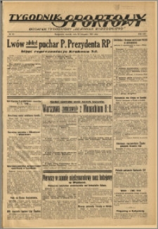 Tygodnik Sportowy 1938 Nr 48