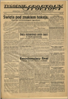 Tygodnik Sportowy 1938 Nr 52