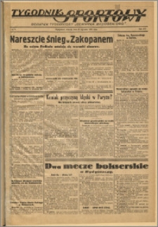 Tygodnik Sportowy 1939 Nr 5