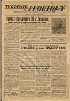 Tygodnik Sportowy 1939 Nr 7