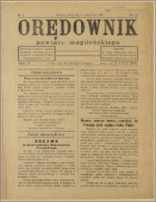 Orędownik Powiatu Mogileńskiego 1929 Nr 82
