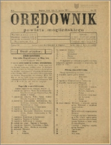 Orędownik Powiatu Mogileńskiego 1931 Nr 6