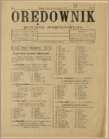 Orędownik Powiatu Mogileńskiego 1931 Nr 8