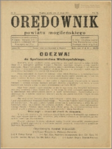 Orędownik Powiatu Mogileńskiego 1931 Nr 15