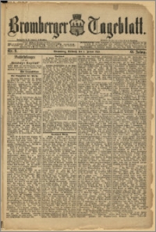 Bromberger Tageblatt. J. 12, 1888, Nr 3