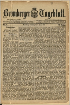 Bromberger Tageblatt. J. 12, 1888, Nr 4