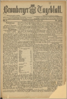 Bromberger Tageblatt. J. 12, 1888, Nr 6