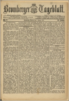 Bromberger Tageblatt. J. 12, 1888, Nr 7